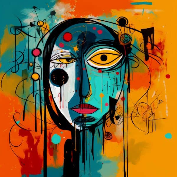 Abstract Wall Art Canvas Print 2 | WallAura Qatar