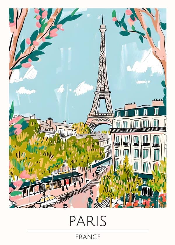 Cities & Travel Wall Art Canvas Print 23 | WallAura Qatar