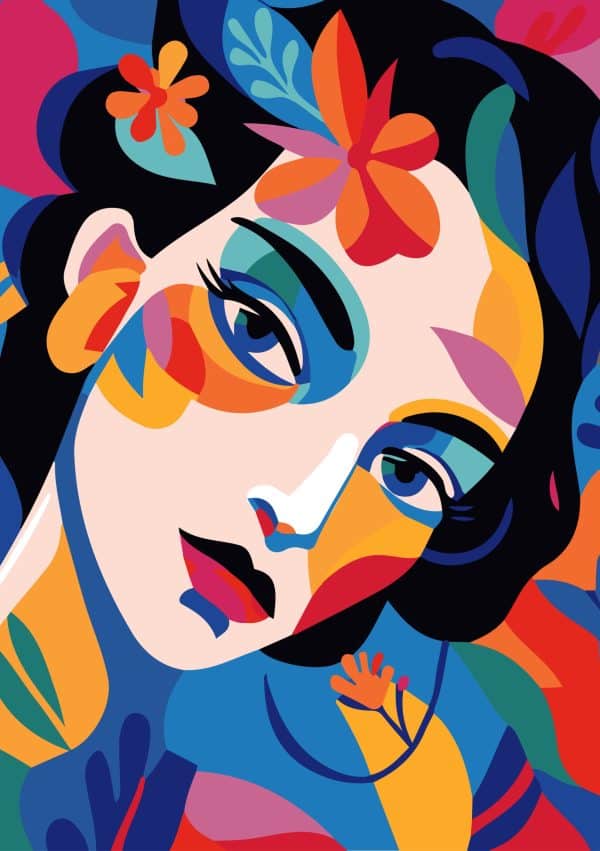 Illustration Wall Art Canvas Print 13 | WallAura Qatar