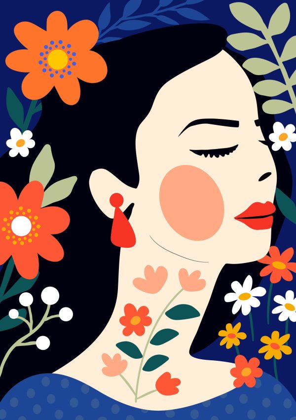 Illustration Wall Art Canvas Print 14 | WallAura Qatar