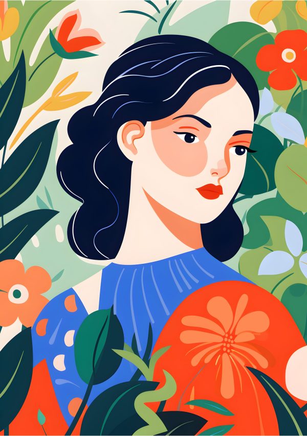 Illustration Wall Art Canvas Print 25 | WallAura Qatar