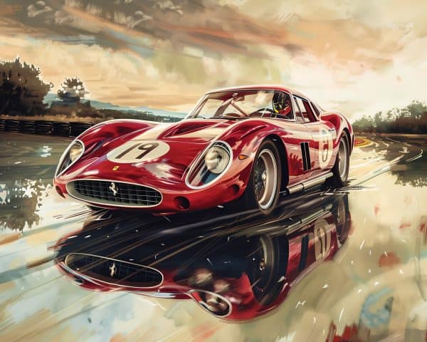 Sport & Car Wall Art Canvas Print 30 | WallAura Qatar