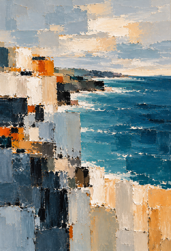Abstract Wall Art Canvas Print 129 | WallAura Qatar