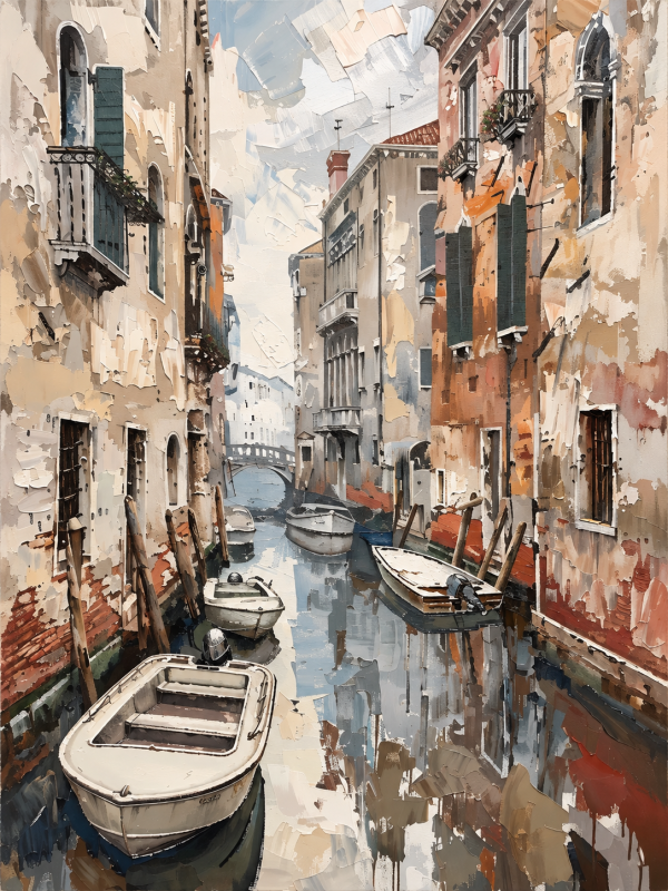 Boat & Beach Wall Art Canvas Print 99 | WallAura Qatar
